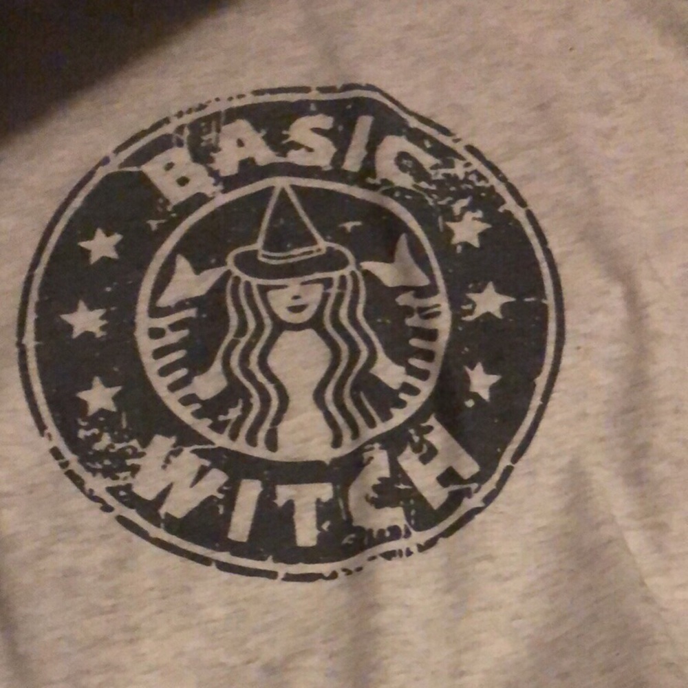 Basic Witch Raglan Medium Halloween - Picture 2 of 2